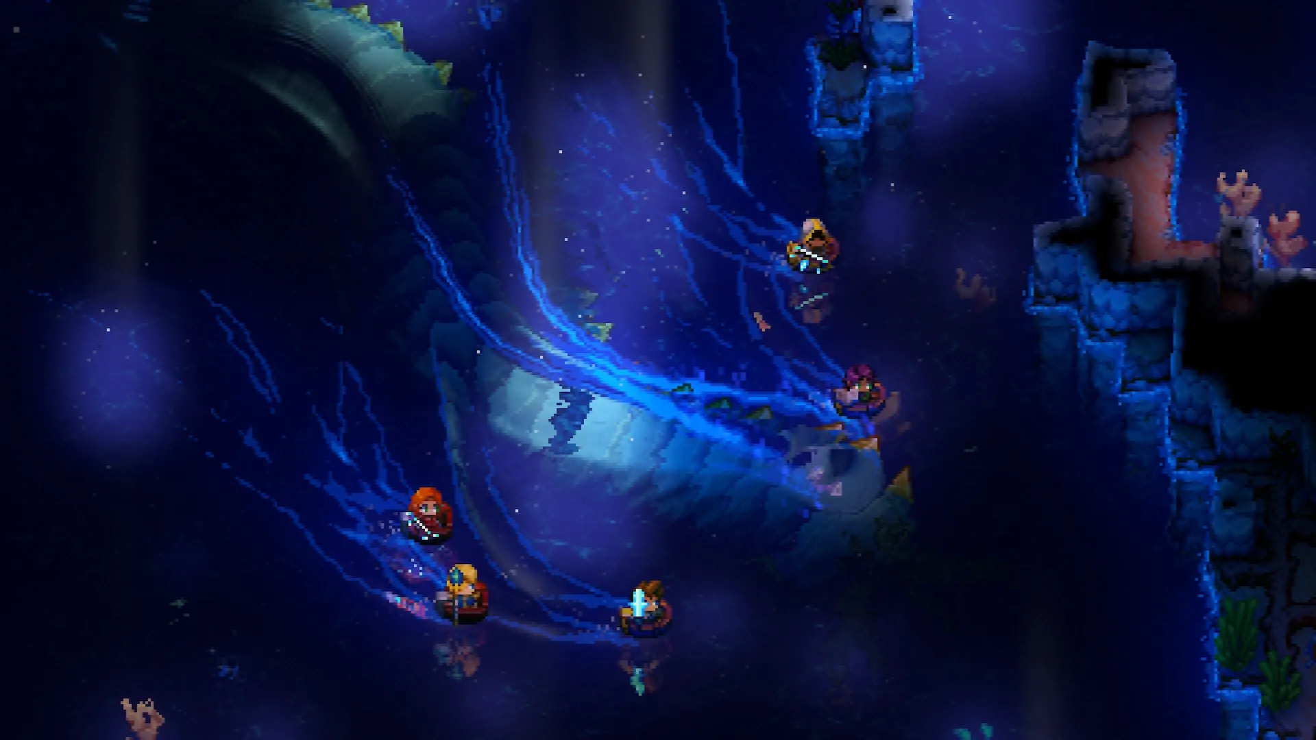 Atlantean Worm artwork used on the updates page